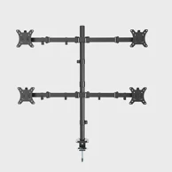 GEMBIRD Nosač monitora MA-D4-01, stolni, 4 zaslona, 13"–32", do 10 kg po ekranu